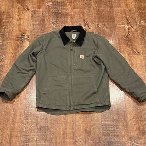 Carhartt Men's Dark Green Field Jacket